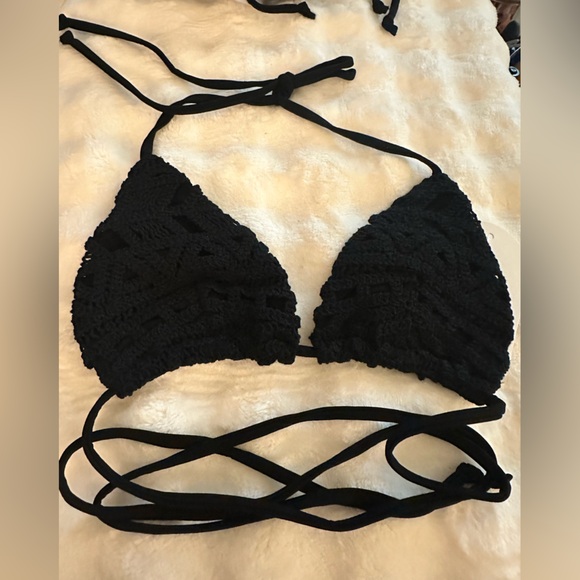Rumer‎ Black Triangle Bikini Top - Picture 9 of 16
